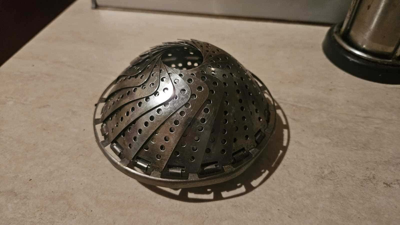 Come usare il cestino per fritti di acciaio 5 Filtro per frullatore in acciaio inox, componente di ricambio da cucina, dispositivo di filtrazione per alimenti e liquidi, utensile da cucina resistente e durevole.