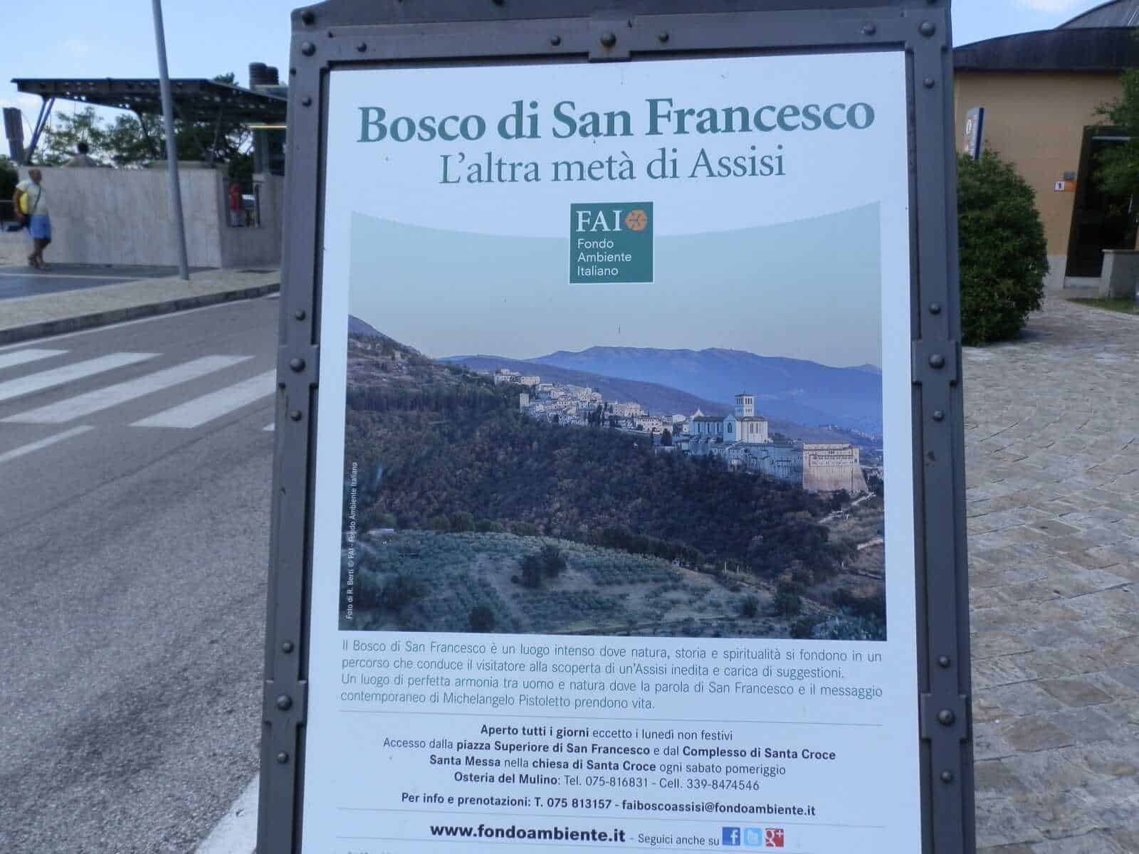 Il Bosco di San Francesco Assisi luogo dell’anima 3 Il Terzo Paradiso nel Bosco di San Francesco