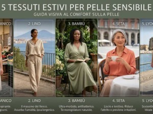 5 Tessuti estivi per pelle sensibile e allergie