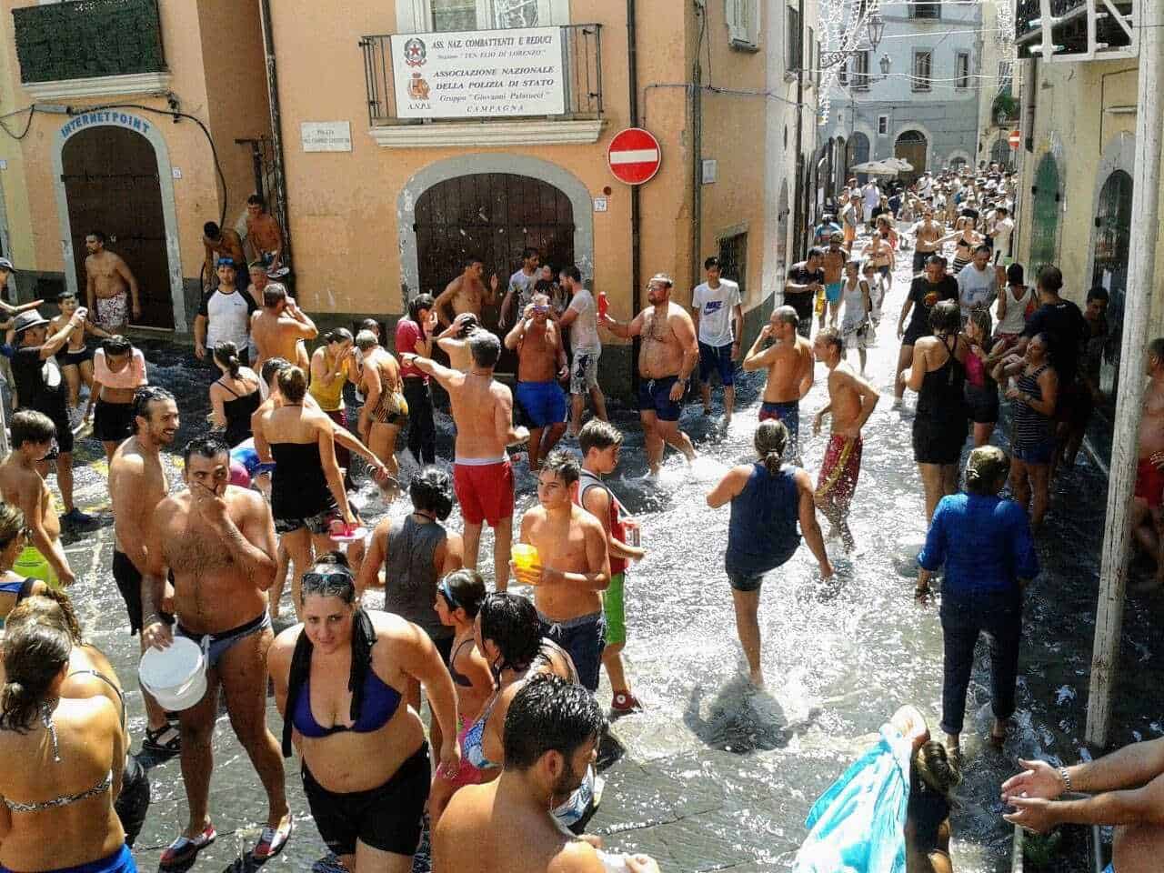 Centro storico Campagna evento estivo