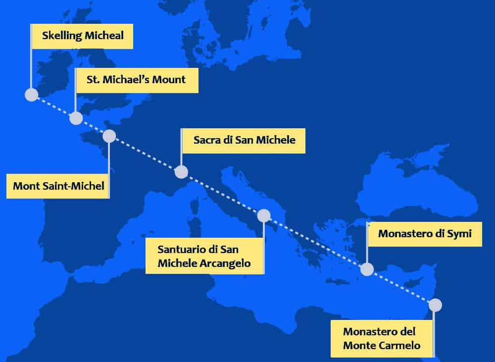 La Linea Sacra di San Michele: dall’Irlanda alla Terra Santa