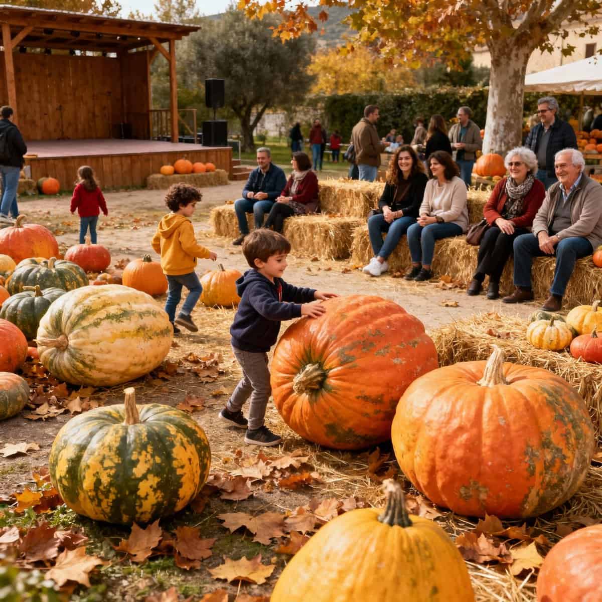 Il Villaggio delle Zucche – Colora la tua Zucca