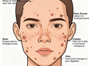 Migliore cura dell'acne e dei brufoli, cause dell'acne, trattamento acne, punti neri e brufoli, cura della pelle, consigli per la pelle grassa, prodotti per l'acne.