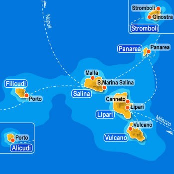 Stromboli e Vulcano, due dei vulcani attivi delle Isole Eolie in Sicilia, offrono paesaggi spettacolari, turismo vulcanico e viste uniche sul Mar Tirreno, ideali per escursioni ed esplorazioni naturalistiche in Italia.