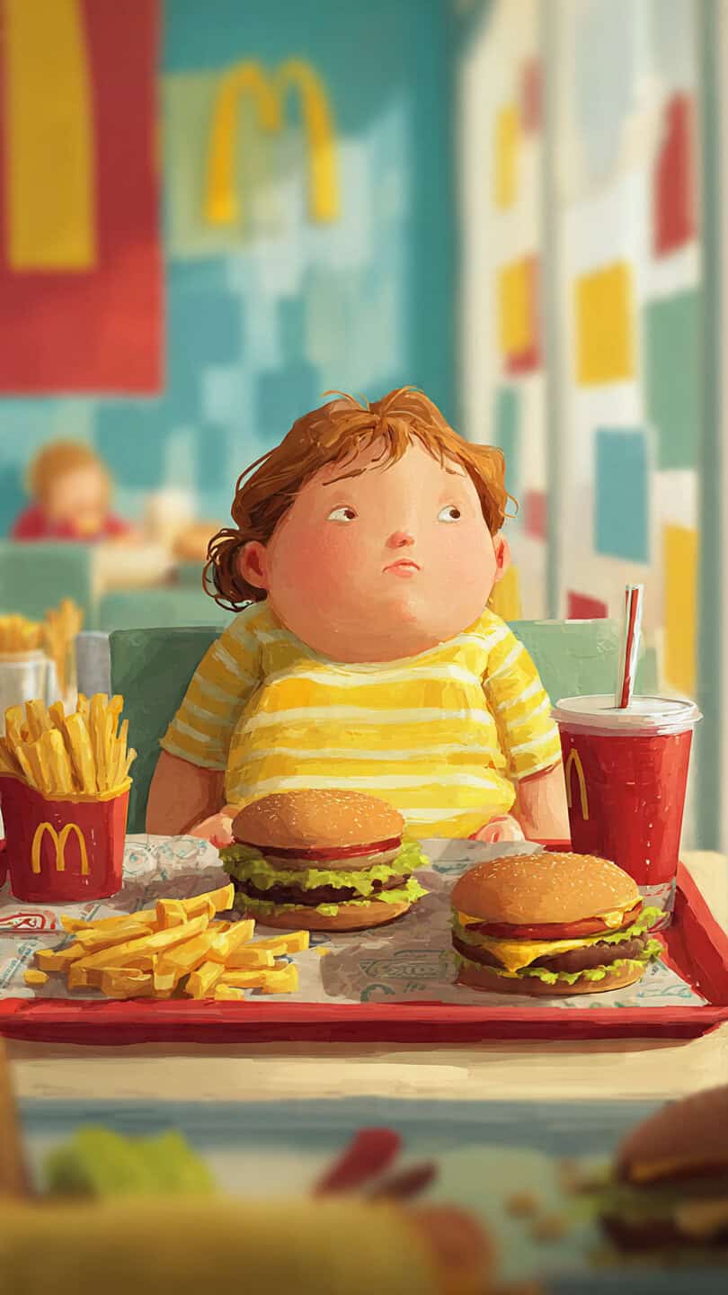 Bambino è in sovrappeso: cause, rischi e cosa fare (Guida Completa). Bambino con problemi di sovrappeso e alimentazione