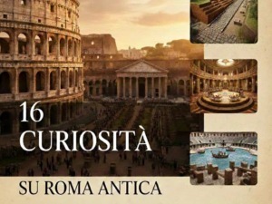 Scopri 16 curiosità sulla Roma antica, tra monumenti, usanze e innovazioni che hanno segnato la storia. Esplora dettagli unici e affascinanti di questa civiltà millenaria.