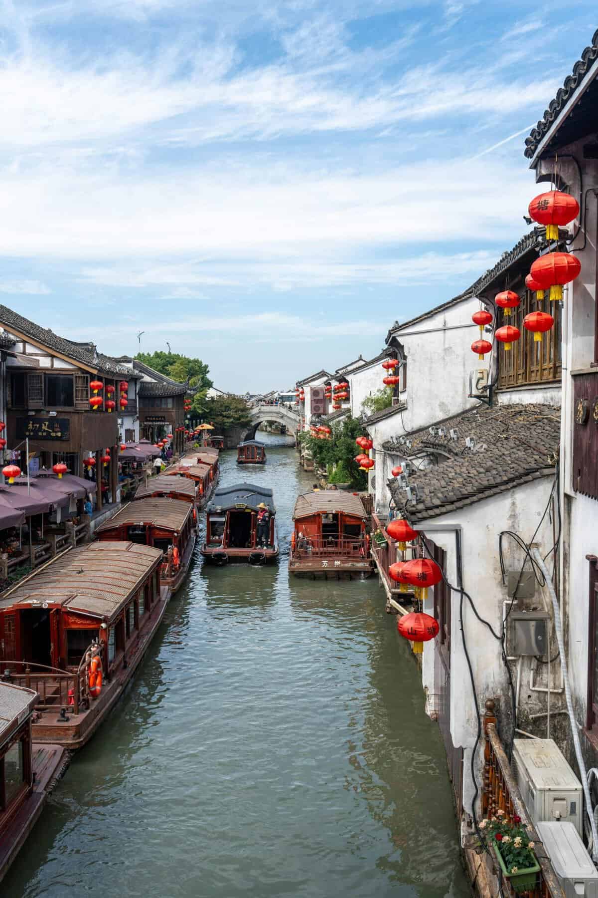 10 Città fluviali in Cina come Venezia Orientale