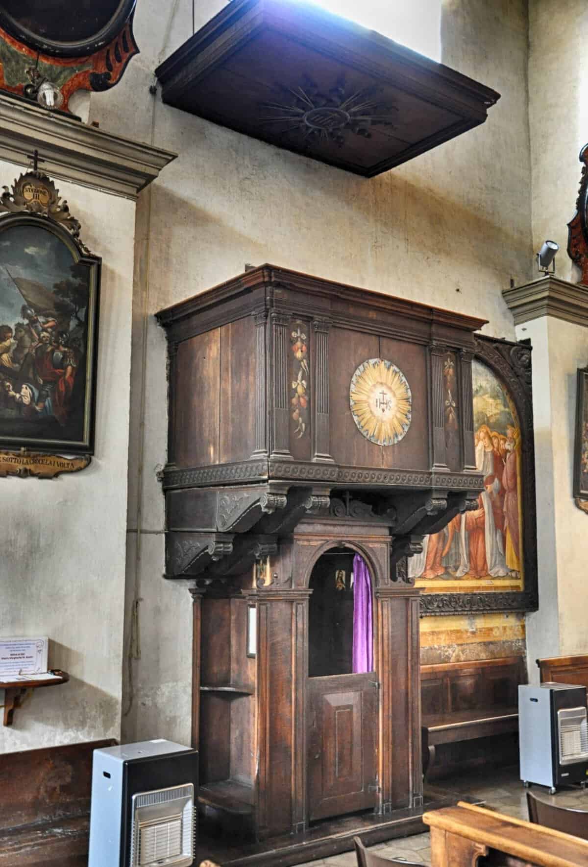 Varallo – Leggio ligneo presso Santa Maria delle Grazie