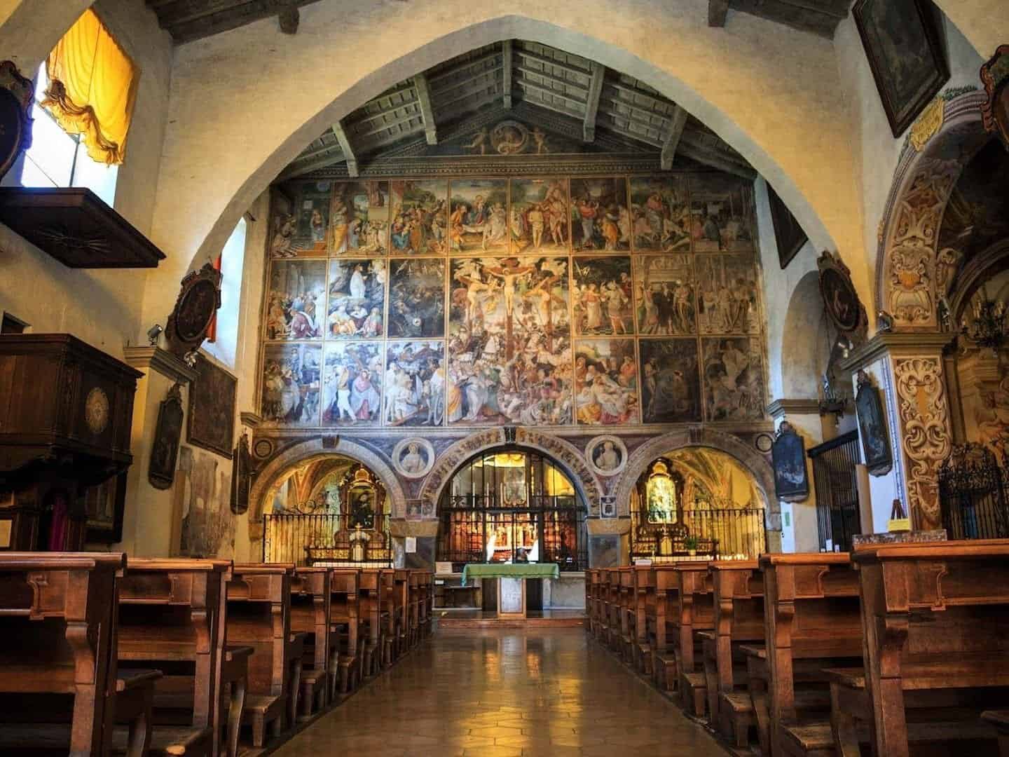 Santa Maria delle Grazie - la "Parete Gaudenziana"