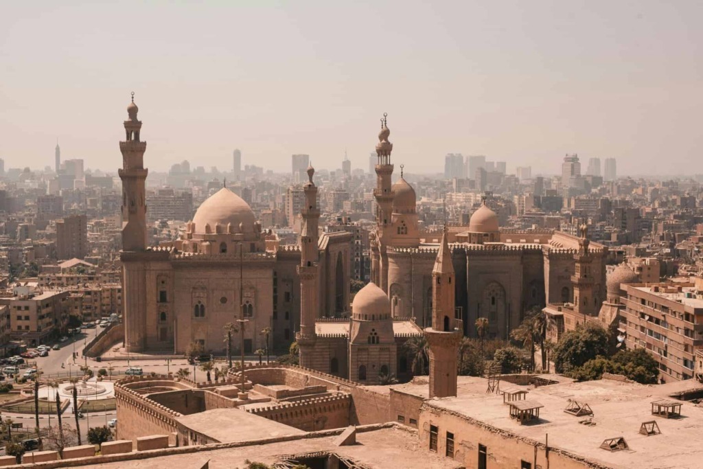 Vista panoramica di Torre del Cairo, Egitto.