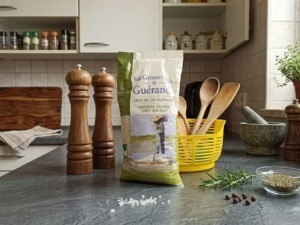 Sale della Bretagna per dieta vegana, cucina e bellezza