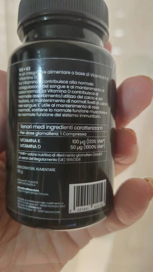 Perché ho scelto D3 + K2 MK‑7 100 µg: Coppia perfetta per Ossa e Cuore 2 Cosa contiene esattamente questo integratore?