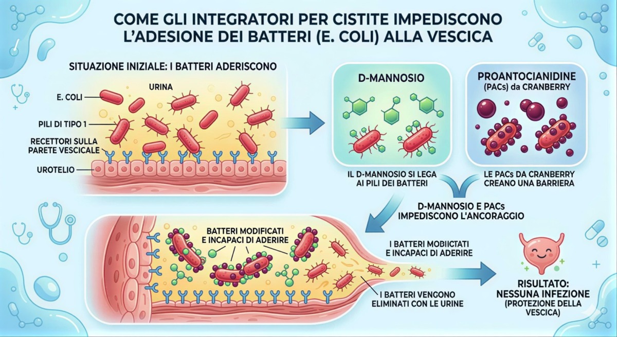 Perché questa combinazione funziona per la Cistite Ricorrente