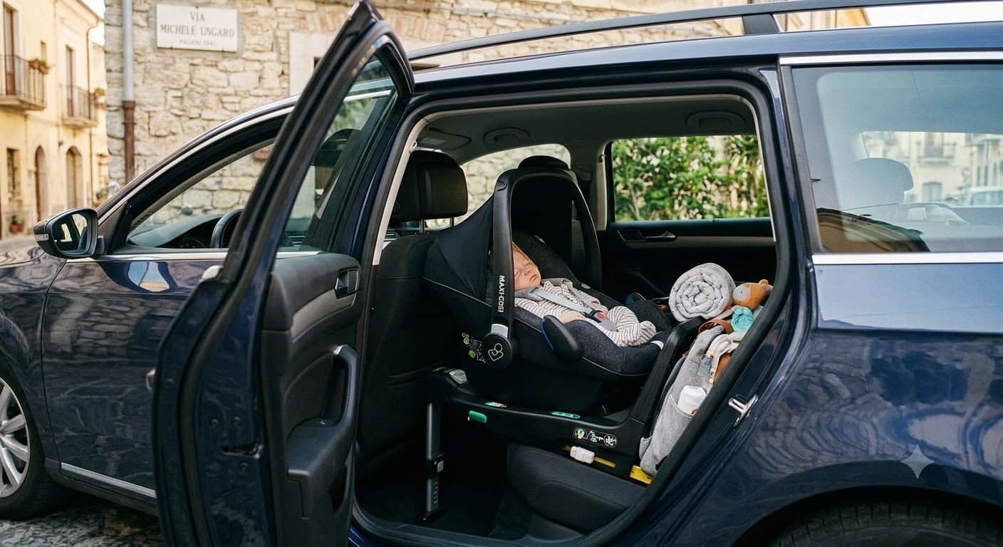 Il viaggio in auto: sicurezza prima di tutto