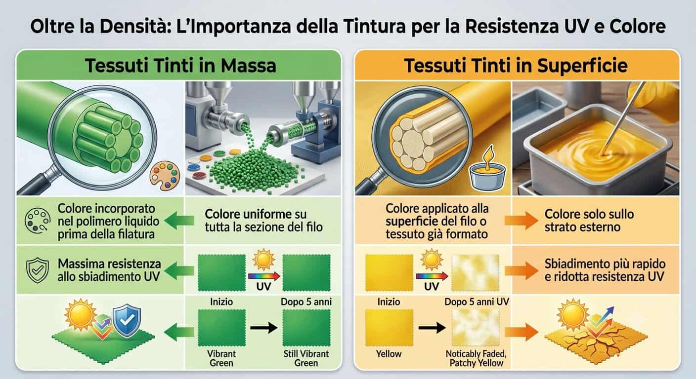 Nota sul colore e sulla tintura