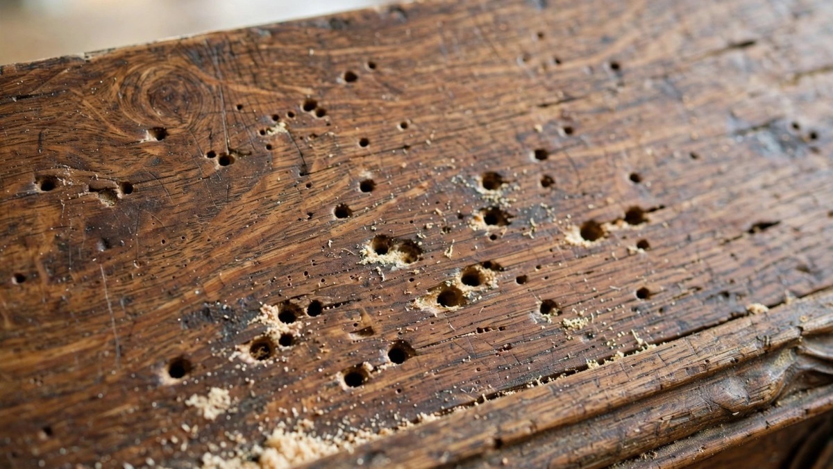 Eliminare i tarli dai mobili in legno con trattamenti mirati
