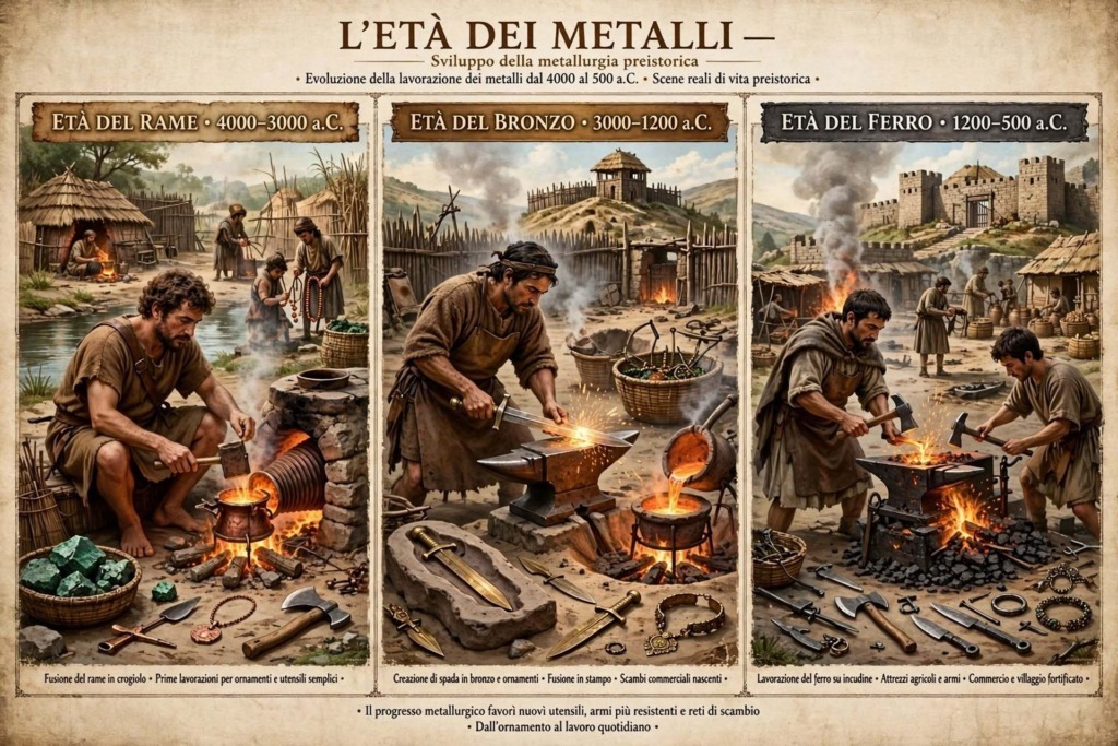 Età dei Metalli (4.000 - 500 a.C.)