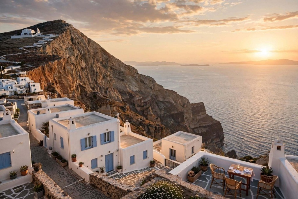 Folegandros al tramonto