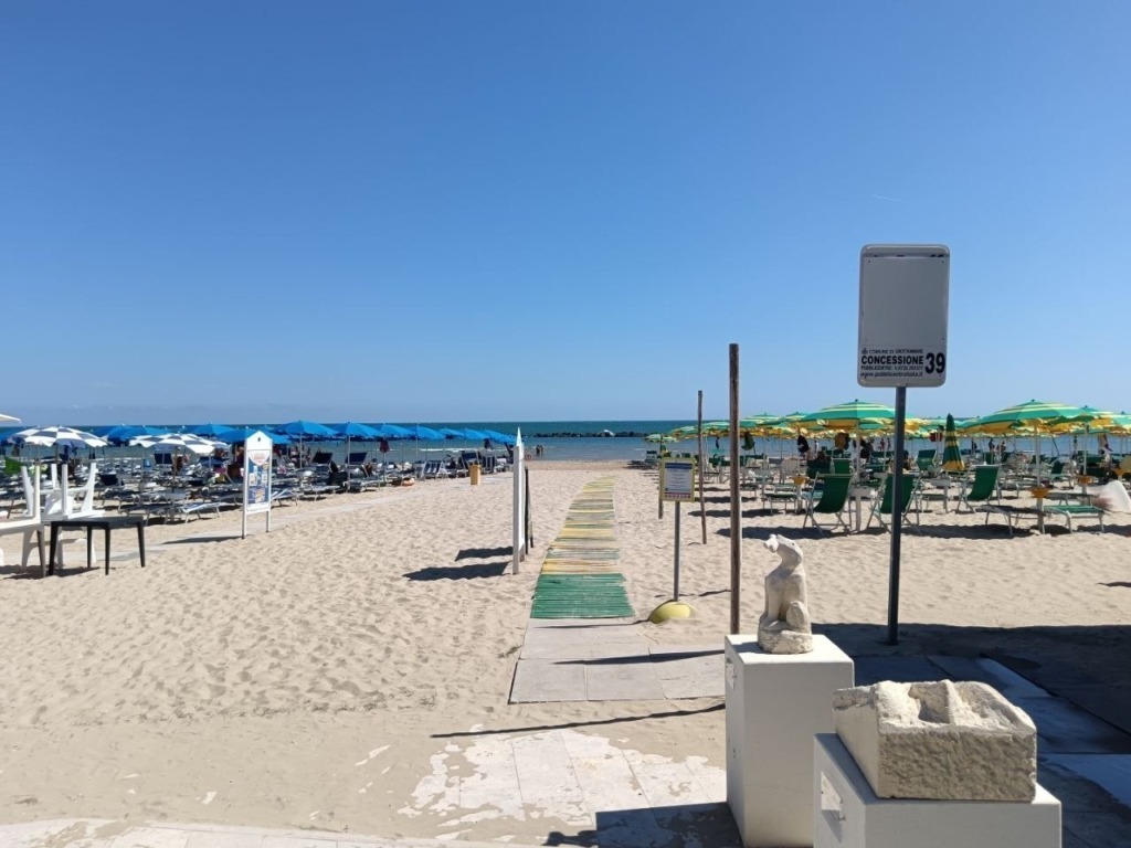 Grottammare e il mare Adriatico