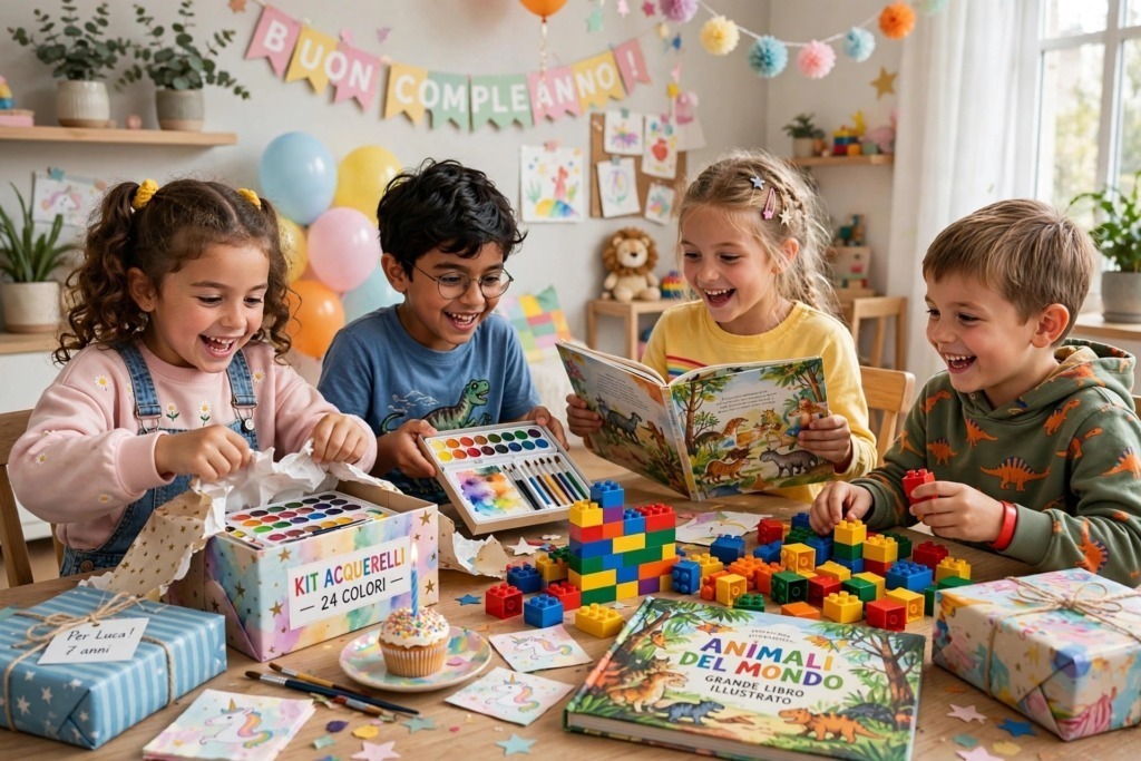 Come scegliere in base all'età: Idee regalo per bambini per età: kit creativi, costruzioni e libro illustrato