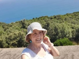 Vista dal promontorio di Terracina sul mare