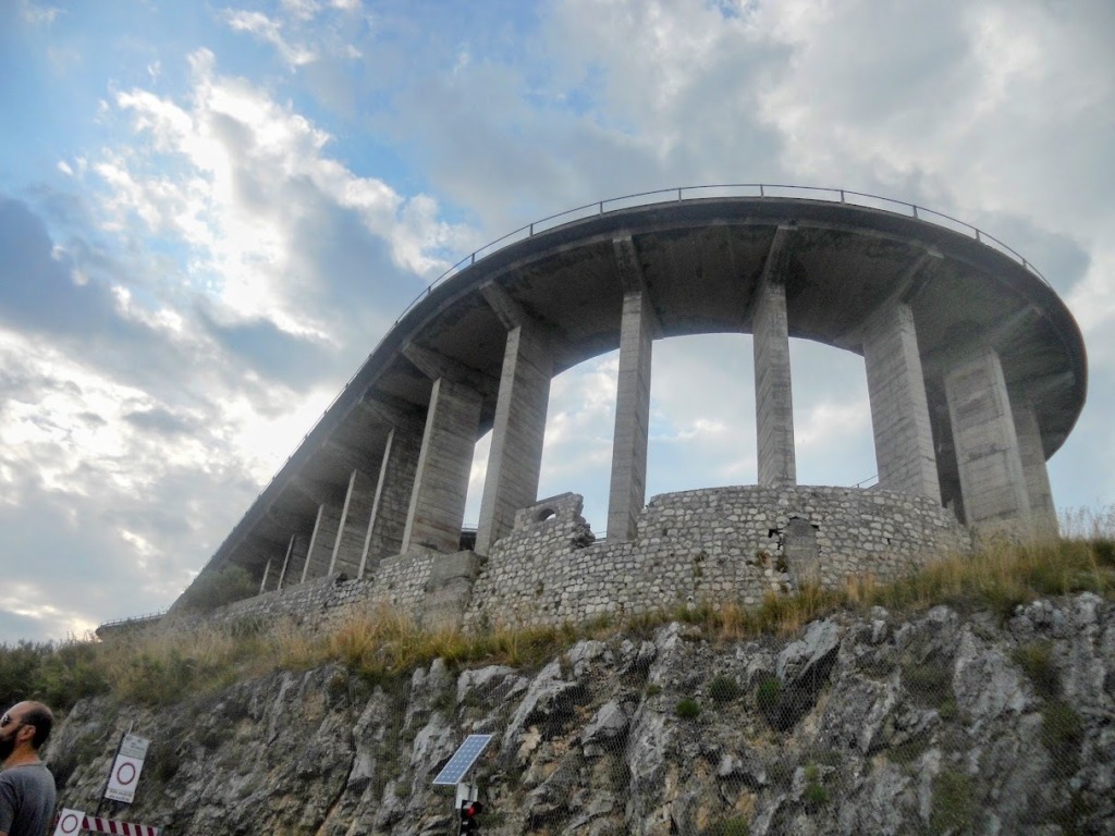 Strada verso il Cristo Redentore di Maratea