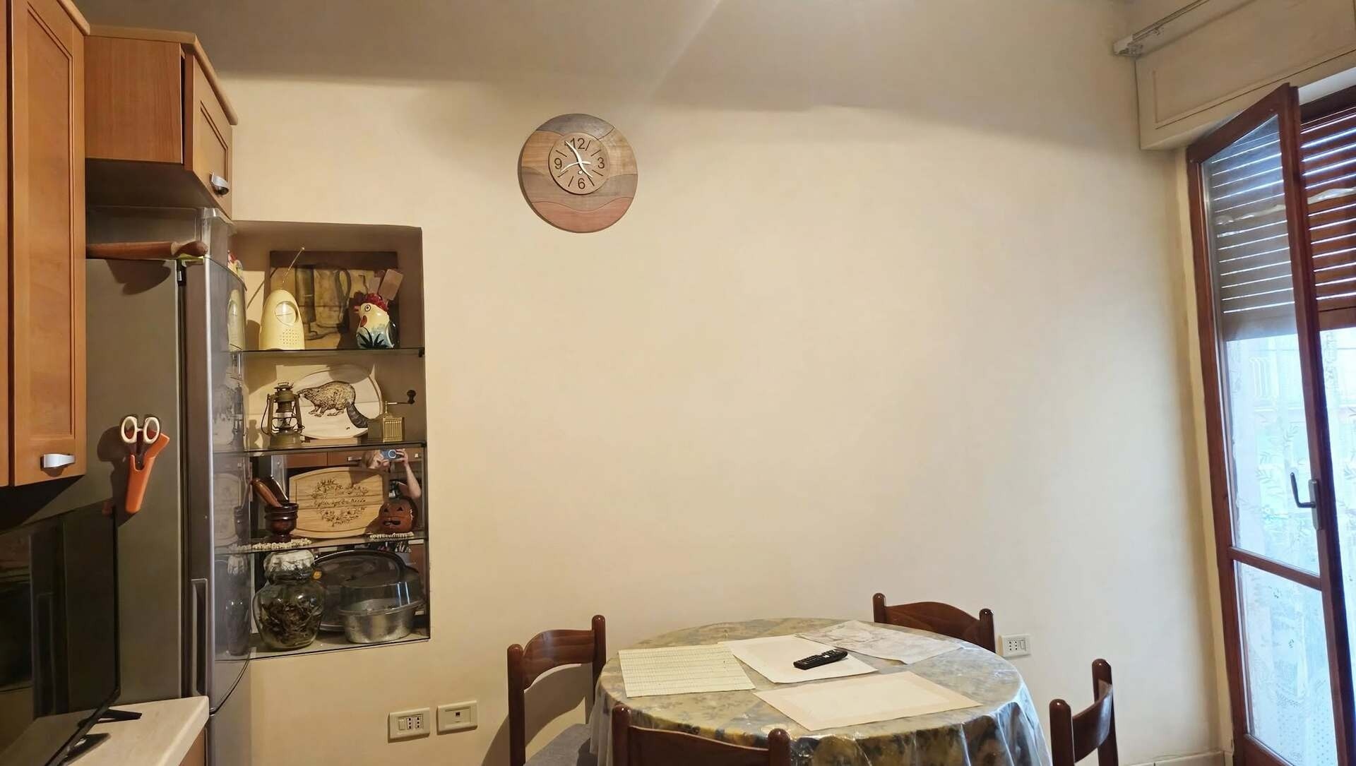 Pittura sulla parete della cucina
