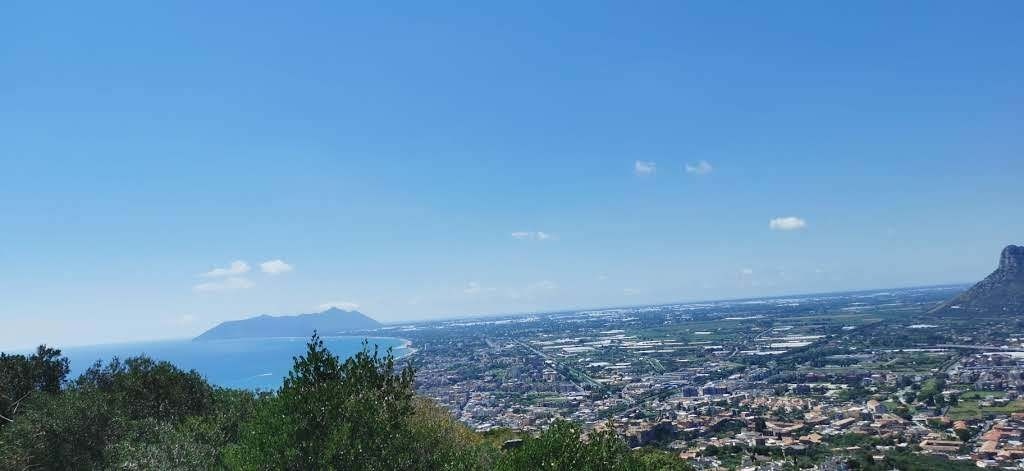 costa di Terracina vista dal promontorio