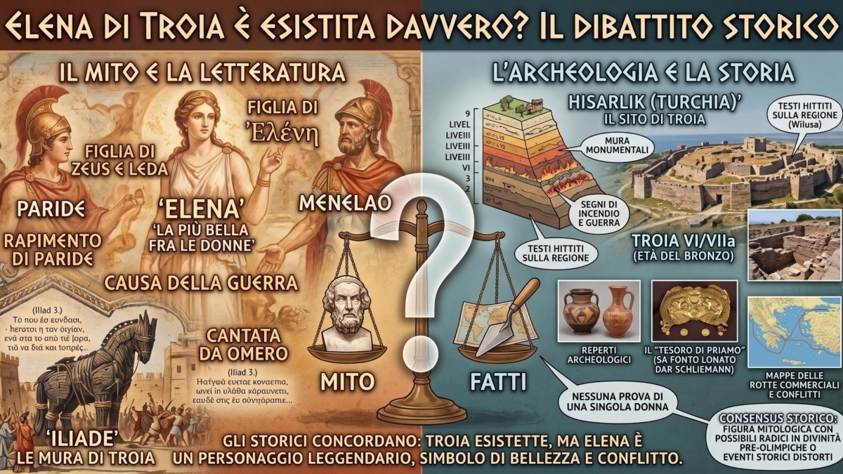 Elena di Troia è esistita veramente: raffigurazione artistica e contesto storico