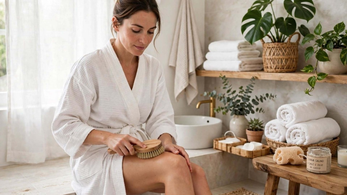 Rimedi naturali per la cellulite e massaggio drenante su gambe e glutei