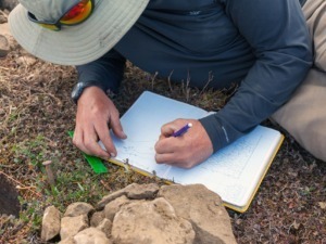 Immagine che mostra una persona con visore VR circondata da elementi che rappresentano storie, emozioni e connessioni, evidenziando come la narrazione arricchisce l'esperienza immersiva.