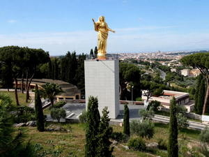 Il volto della Madonna ispirato alla Sindone