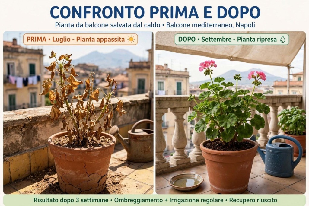 come salvare le piante