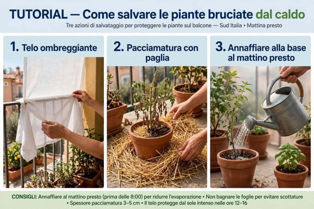 Riprendi le annaffiature senza esagerare