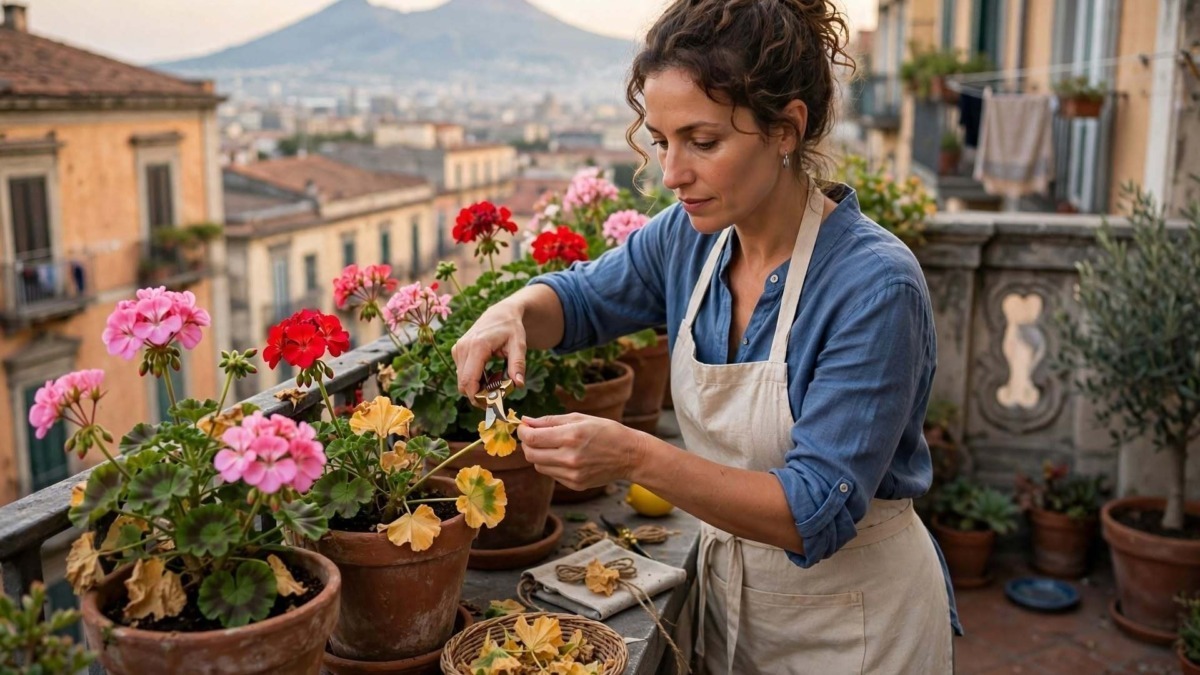 Gerani a settembre: cosa fare per prepararli all’autunno
