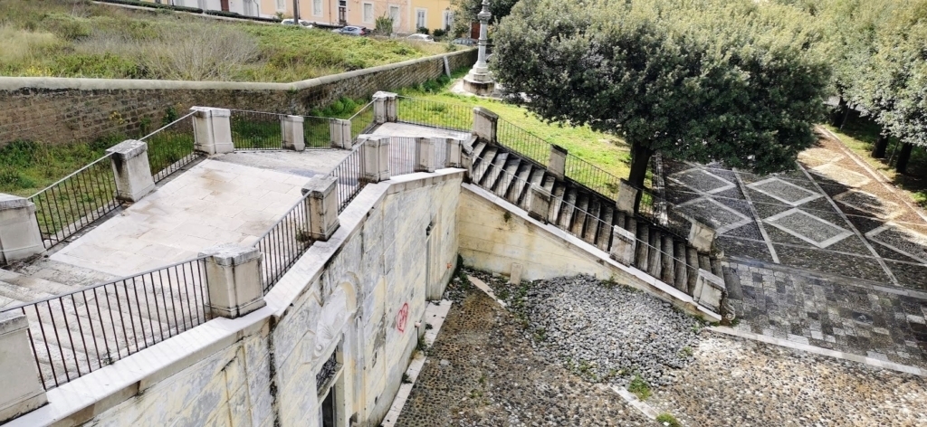 una delle doppie scale