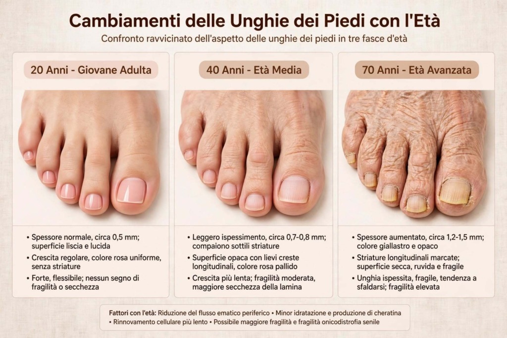 Unghie con l'età: come cambiano e quando preoccuparsi 3 Come cambiano le unghie con l'età?