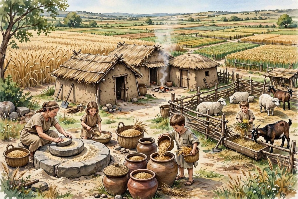 La nascita dell’agricoltura nella Preistoria 2 Nascita dell’agricoltura