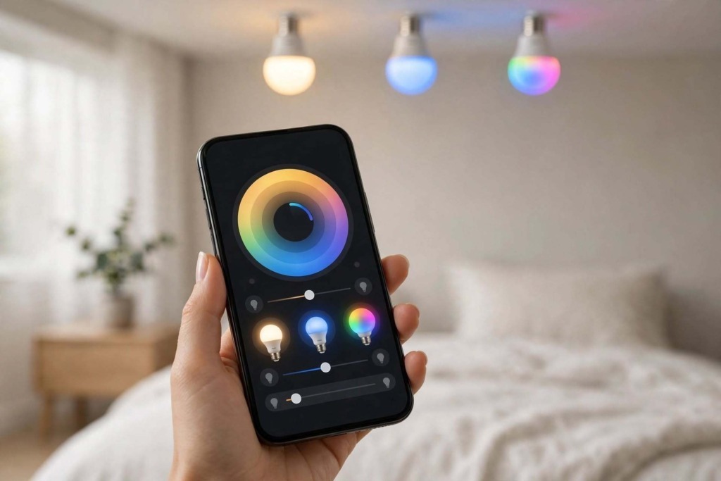 Lampadine Smart Led Wifi: 8 Soluzioni per una Guida Completa ed Efficace 2 Lampadine smart LED Wi-Fi per gestire e personalizzare l'illuminazione di casa