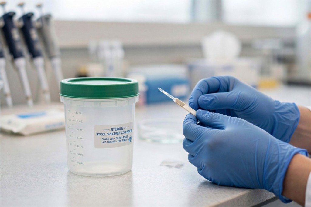 Test Helicobacter pylori: i 4 esami a confronto, dal breath test in poi 2 Kit per test helicobacter pylori con contenitore sterile per esame feci helicobacter e ricerca antigene fecale